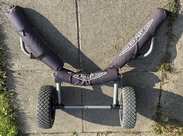 Transport trolley voor (Canadese) kano, kayak, Ophalen, Zo goed als nieuw, 2-persoons
