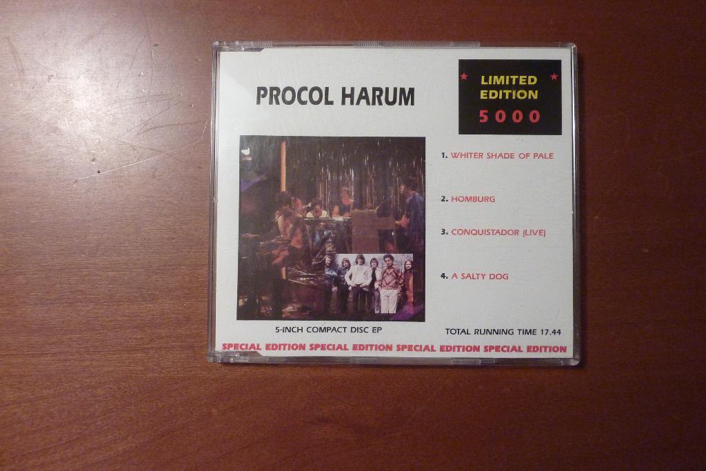Procol Harum - Whiter Shade Of Pale EP Limited Edition, Ophalen of Verzenden, Gebruikt, Rock en Metal
