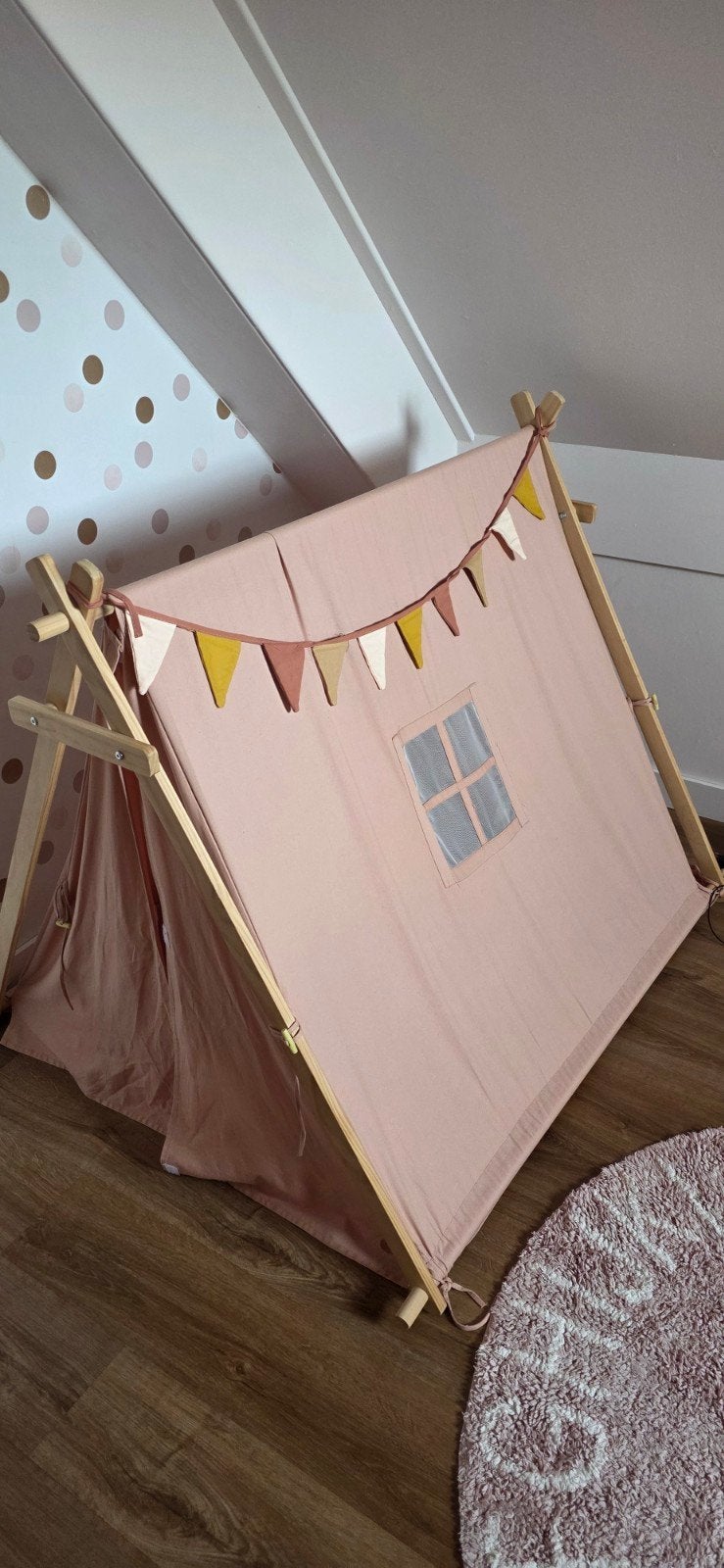 Petite Amélie speeltent roze met houten frame, Ophalen, Zo goed als nieuw, Hout