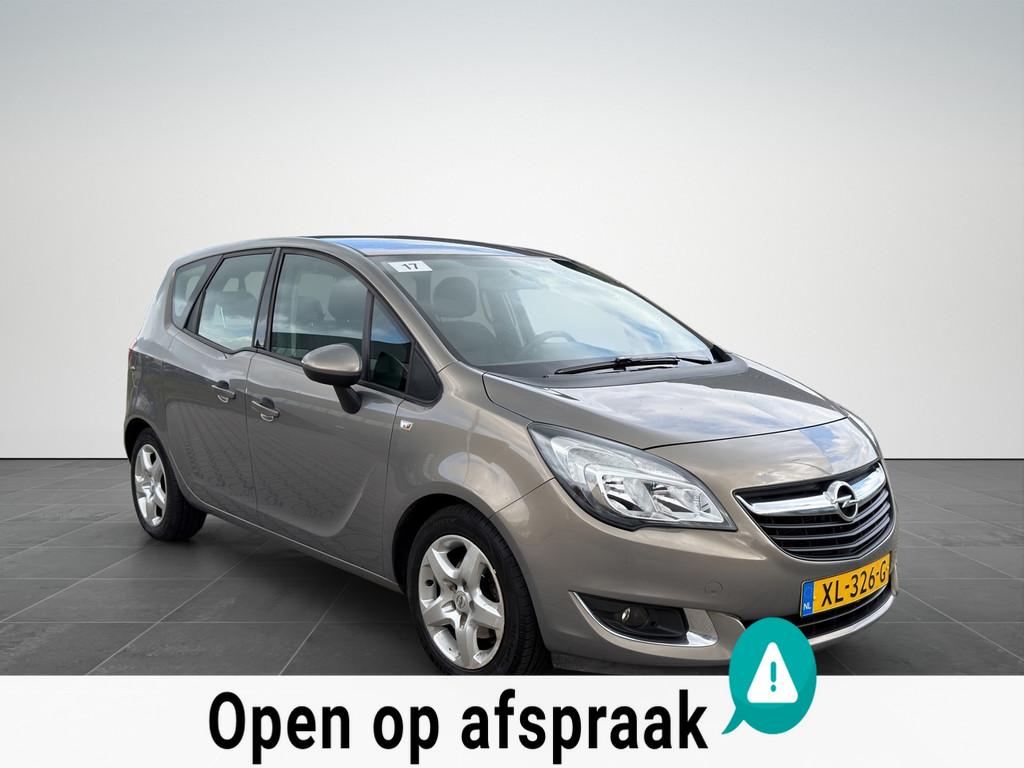 Opel Meriva 1.4 Business+ Airco|Trekhaak|Cruise|Hoge Instap, Voorwielaandrijving, 101 pk, Gebruikt, 4 cilinders
