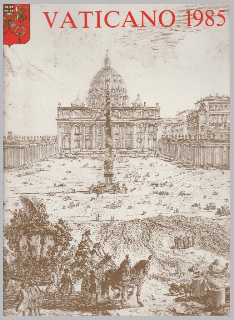 Vaticaanstad - jaarboek 1985, zegels en briefkaarten, Verzenden, Overige landen, Postfris
