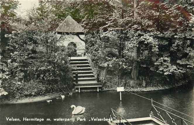 301-217-007 Velsen Hermitage, Verzenden, Voor 1920, Noord-Holland