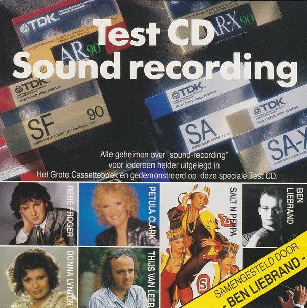 SALE--CD VARIOUS-Test CD sound recording TDK, Verzenden, Zo goed als nieuw