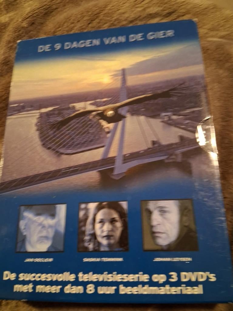 De 9 Dagen van de Gier - Complete Televisieserie op 3 DVD's, Gebruikt, Boxset, Ophalen of Verzenden, Vanaf 12 jaar