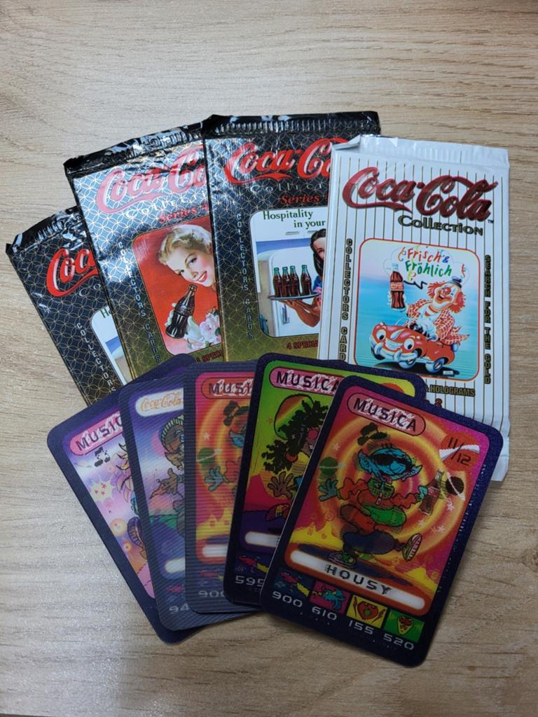 Coca-Cola Verzamelkaarten & Spacix Kaarten Collectie, Ophalen of Verzenden, Gebruikt