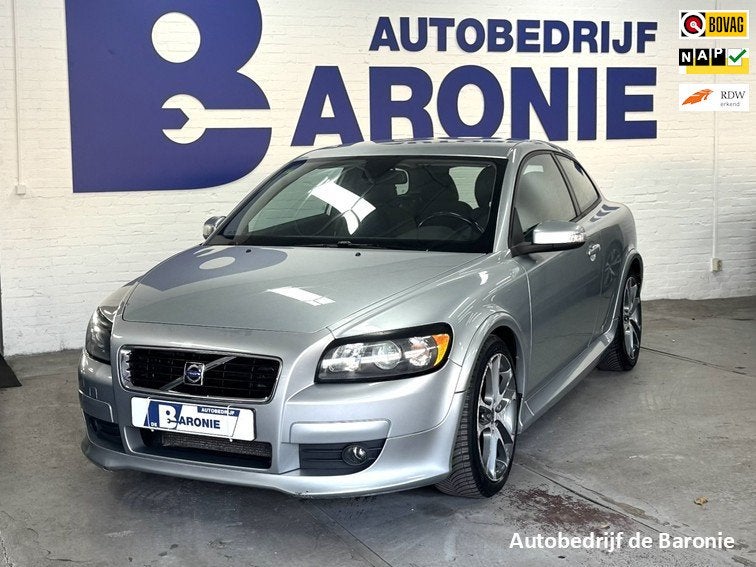 Volvo C30 2.4i Momentum, Auto's, Volvo, Stof, Gebruikt, Zwart, 700 kg