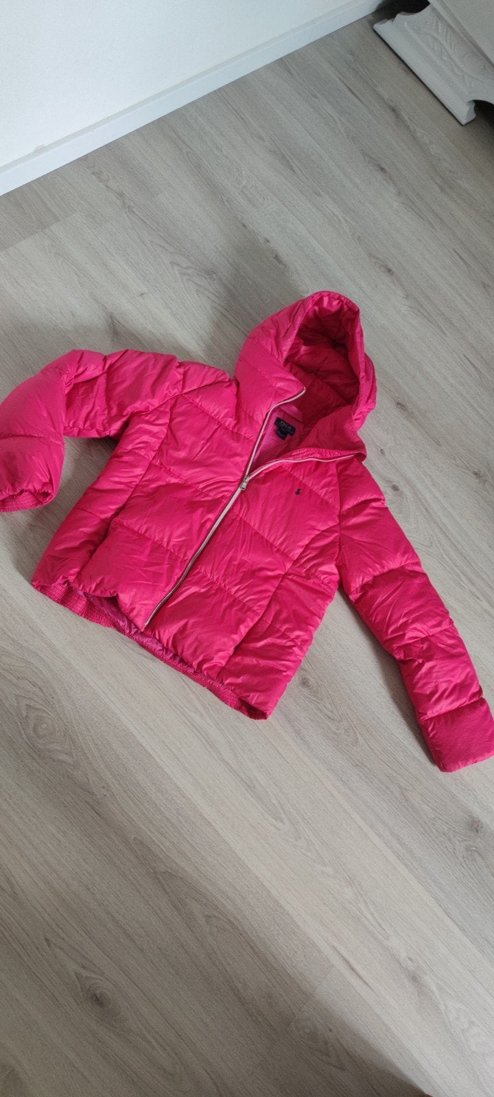 Polo Ralph Lauren Roze Winterjas Maat XL (16), Meisje, Ophalen of Verzenden, Zo goed als nieuw, Polo Ralph Lauren