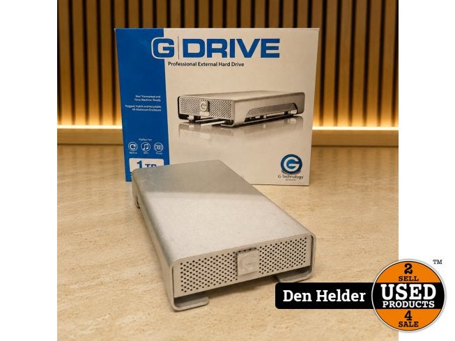 G-Drive 1000 Gen 4 Externe Harde Schijf - In Nette Staat, Flex Ltd., Zo goed als nieuw, https://flex.com/contact-us, Nobelstraat 10, 5807 GA Oostrum LB, Limburg, Nederland