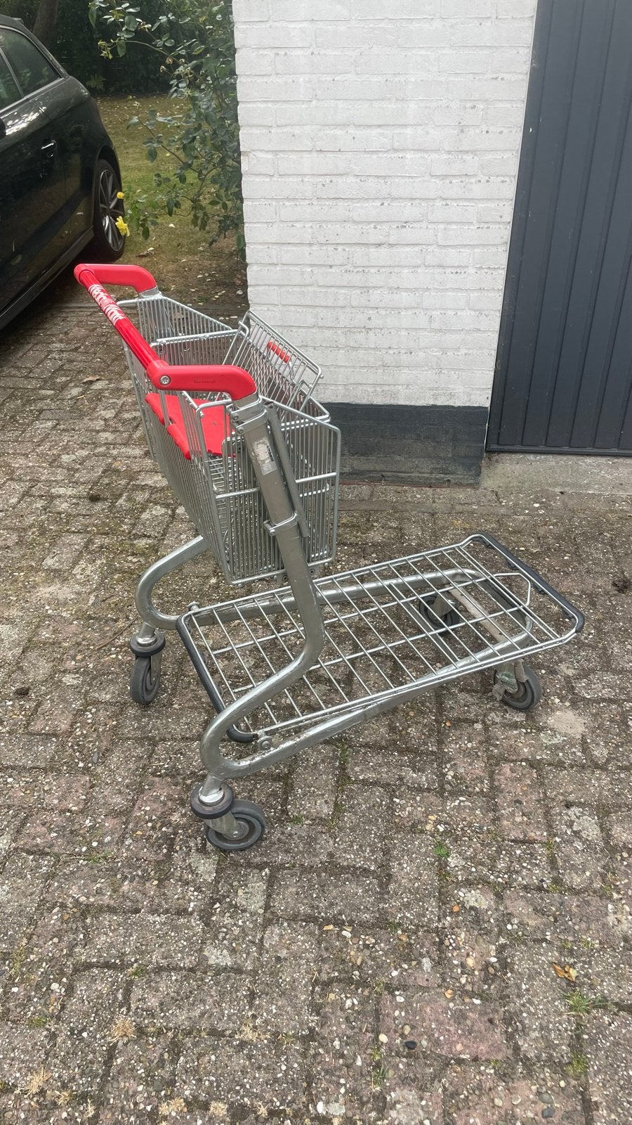 Winkelwagen, 100 liter of meer, Ophalen, Gebruikt, Transportkar