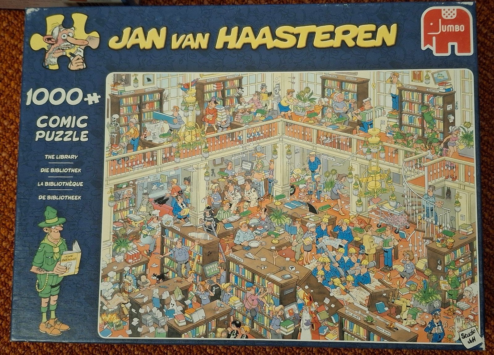 Diverse puzzels a 1000 stukjes, Ophalen of Verzenden, Gebruikt