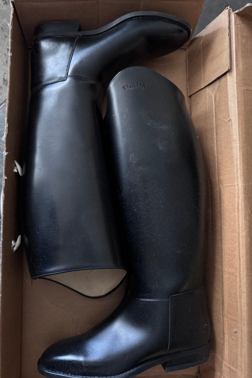 Paardrijlaarzen leer lederen NIEUW maat 42/ 8, Ophalen of Verzenden, Nieuw, Dressuur
