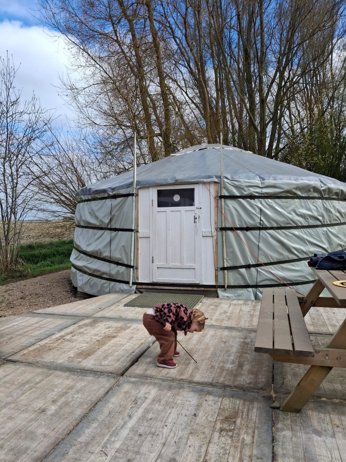 Ruime 6-muurs Yurt - 7 meter diameter, Ophalen, Gebruikt, Meer dan 6