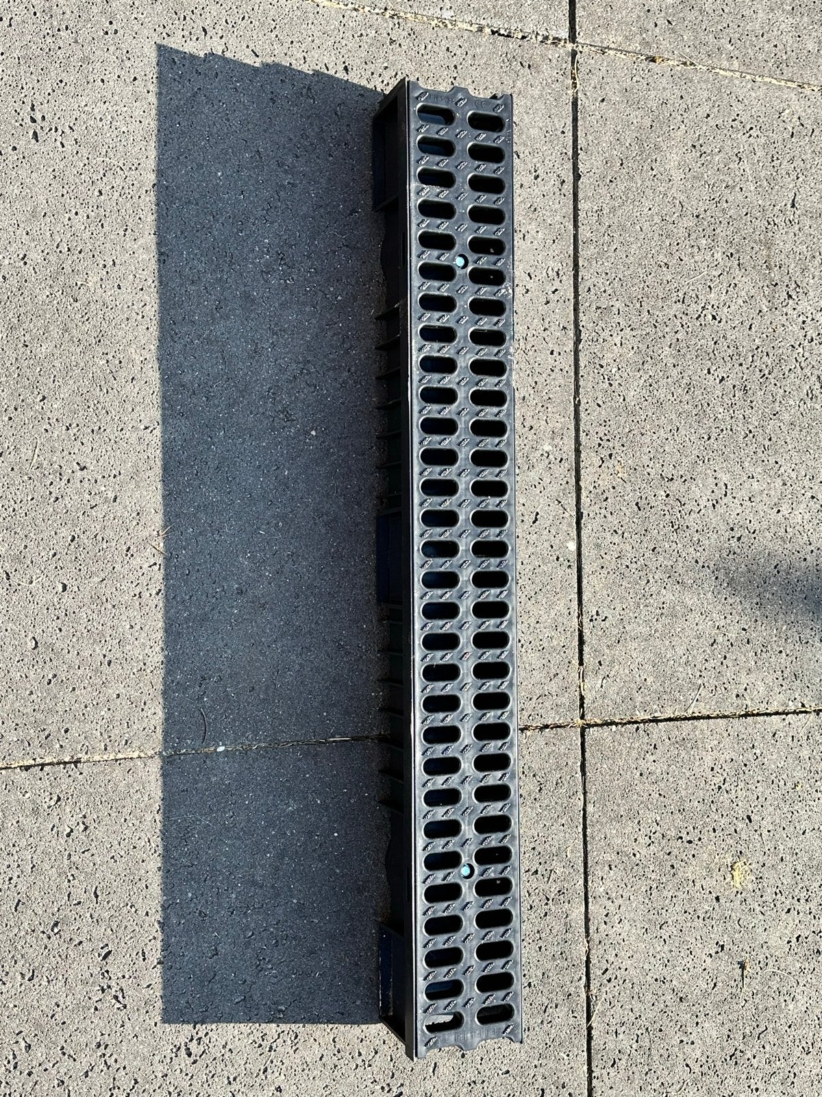3x Draingoot voor straatwerk/tuin met aansluitdop, Ophalen, Nieuw, Kunststof