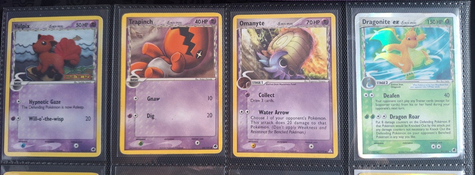 Pokémon kaarten Delta species, Ophalen of Verzenden, Zo goed als nieuw, Meerdere kaarten