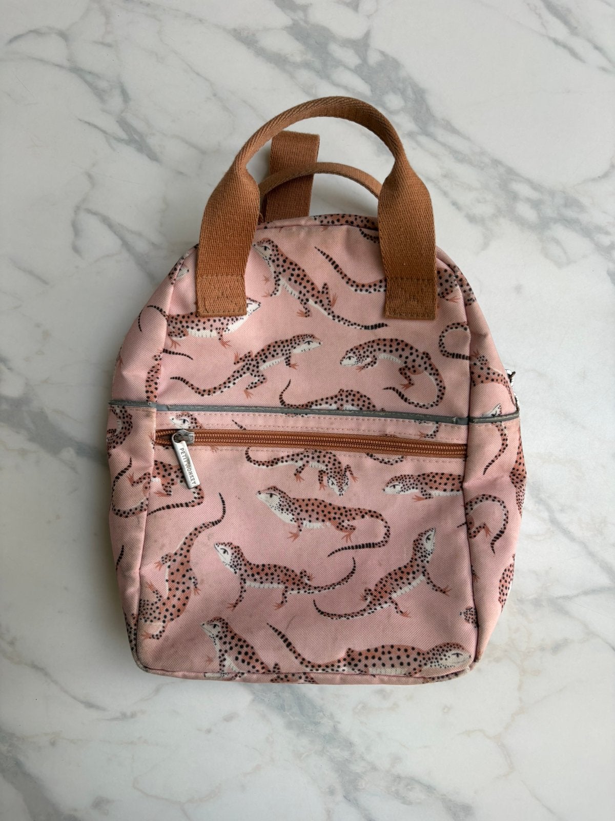 Petit monkey rugzak roze, Ophalen of Verzenden, Zo goed als nieuw, Overige merken, 30 tot 45 cm