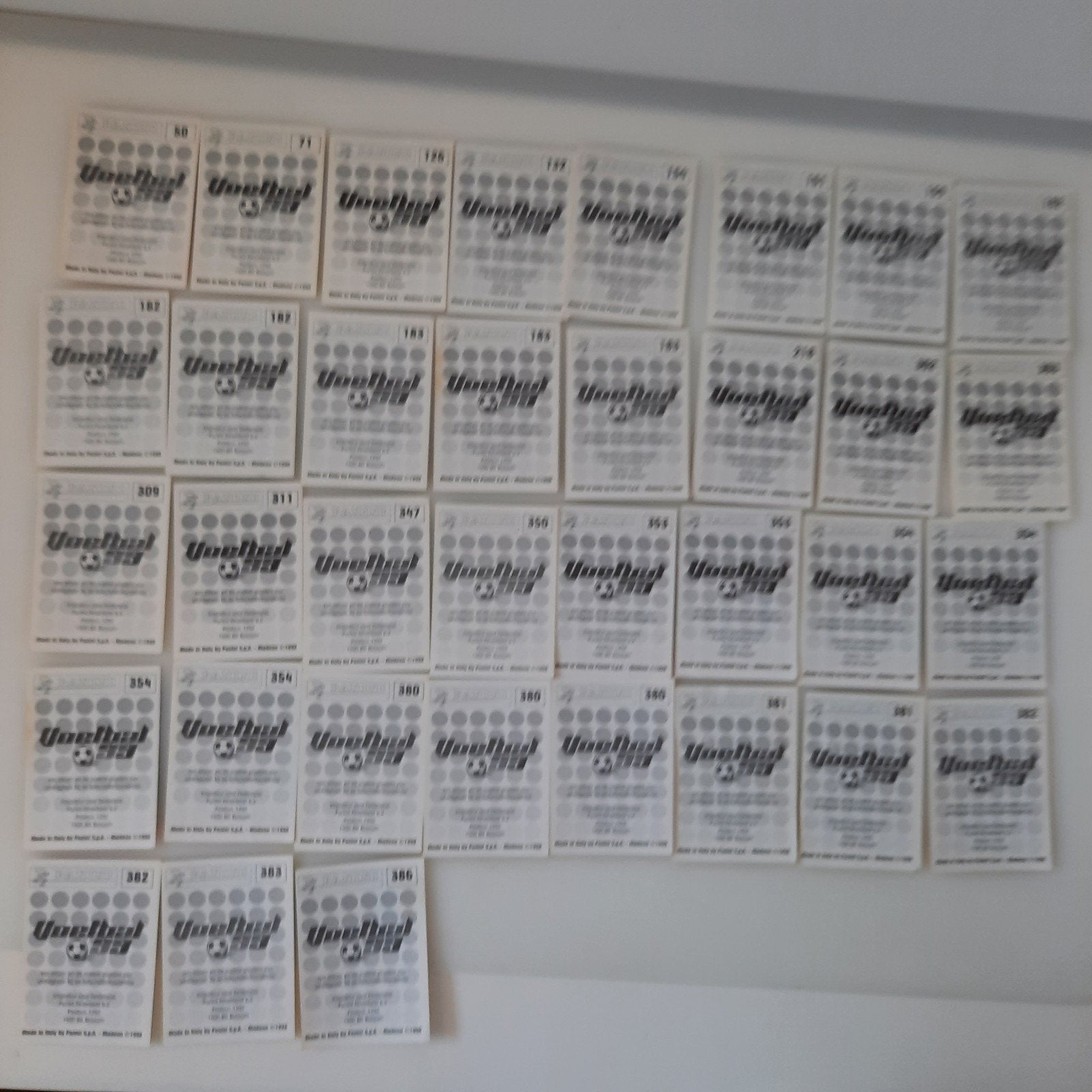 Voetbal 99 Panini, Ophalen of Verzenden, Buitenlandse clubs, Poster, Plaatje of Sticker