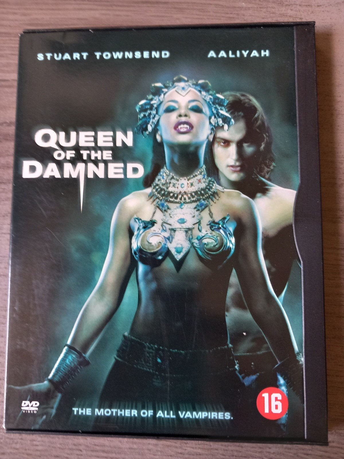 Queen of the Damned DVD - Horrorfilm met Aaliyah, Vampiers of Zombies, Vanaf 16 jaar, Nederlands, Ophalen of Verzenden