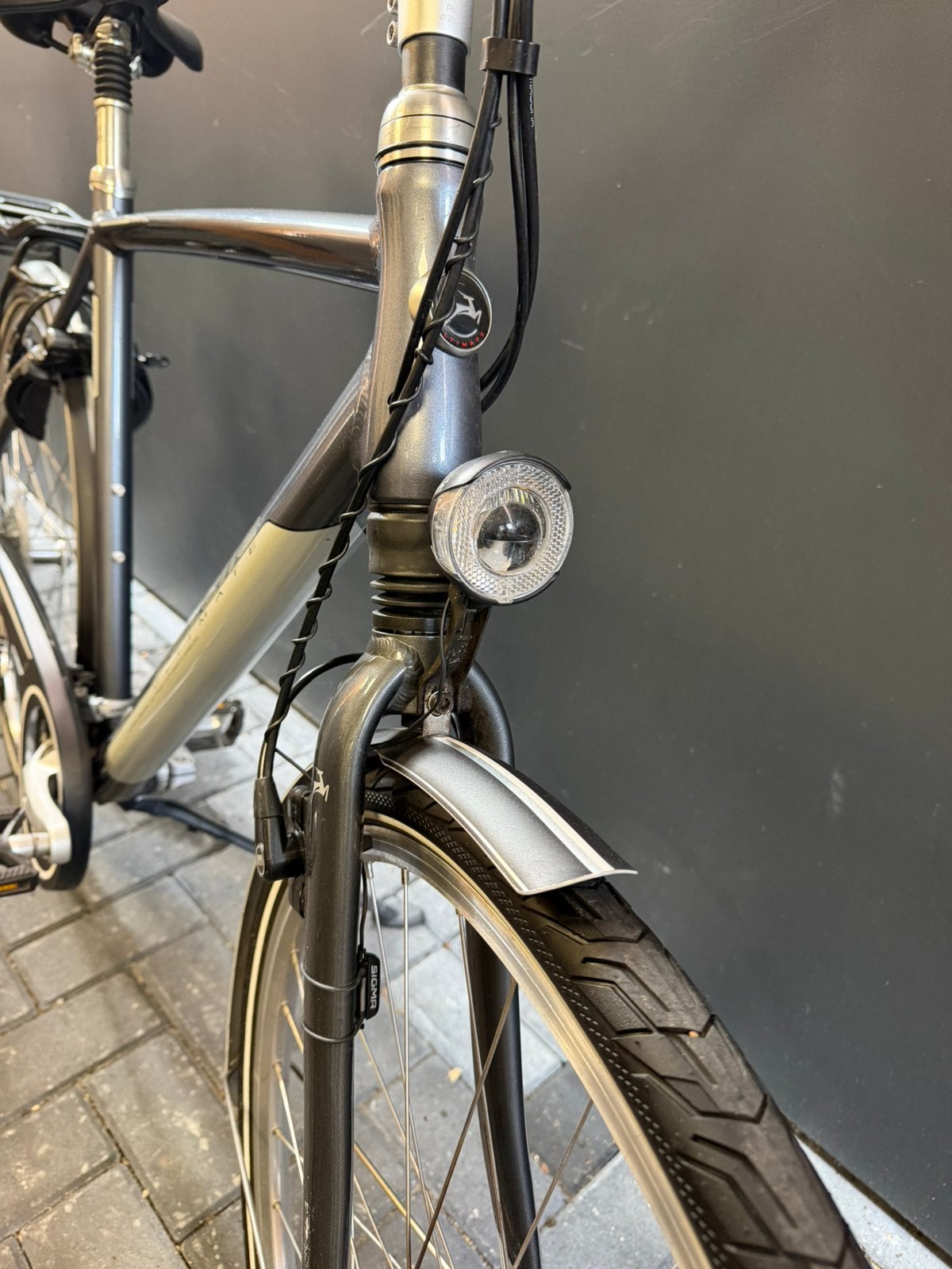 Bijna nieuwe Gazelle Ultimate, Fietsen en Brommers, Fietsen | Heren | Herenfietsen, Gazelle, Verzenden, Versnellingen, Zo goed als nieuw