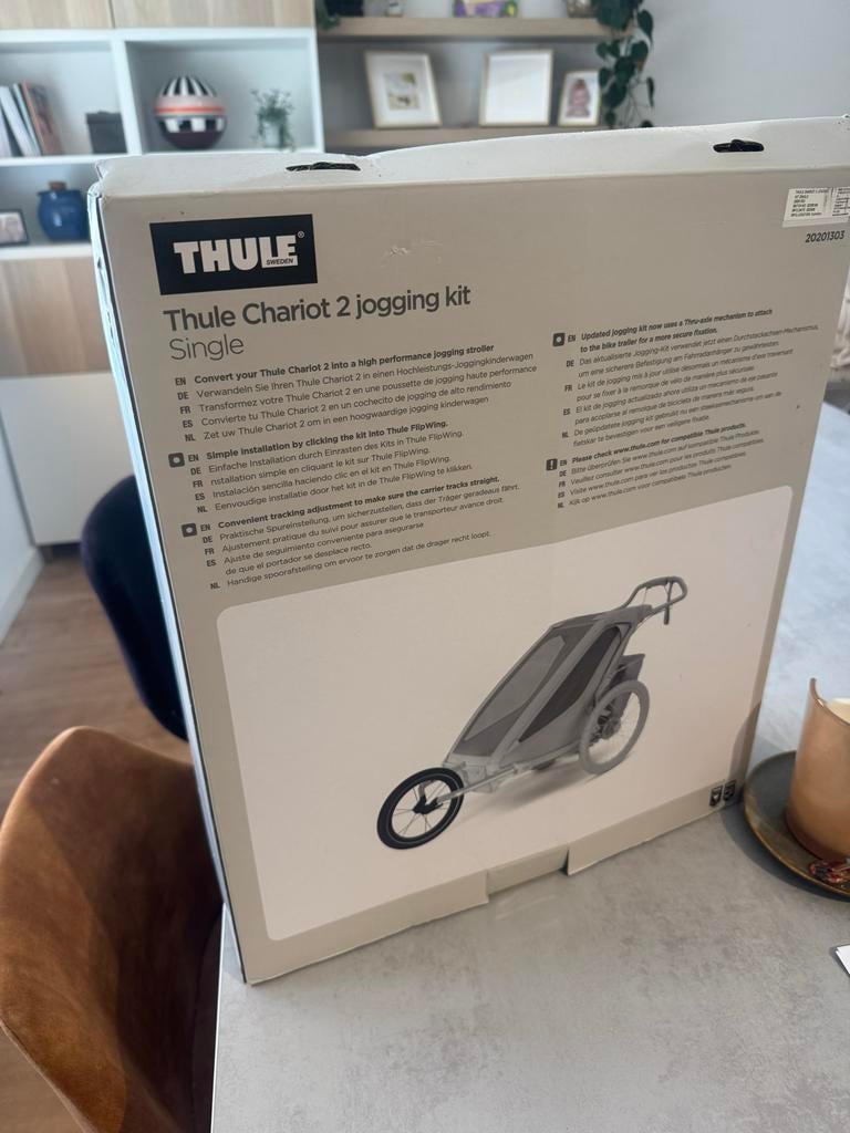 Thule Chariot 2 jogger kit - Nieuw in doos, Ophalen of Verzenden, Nieuw, Kinderwagen, Overige merken