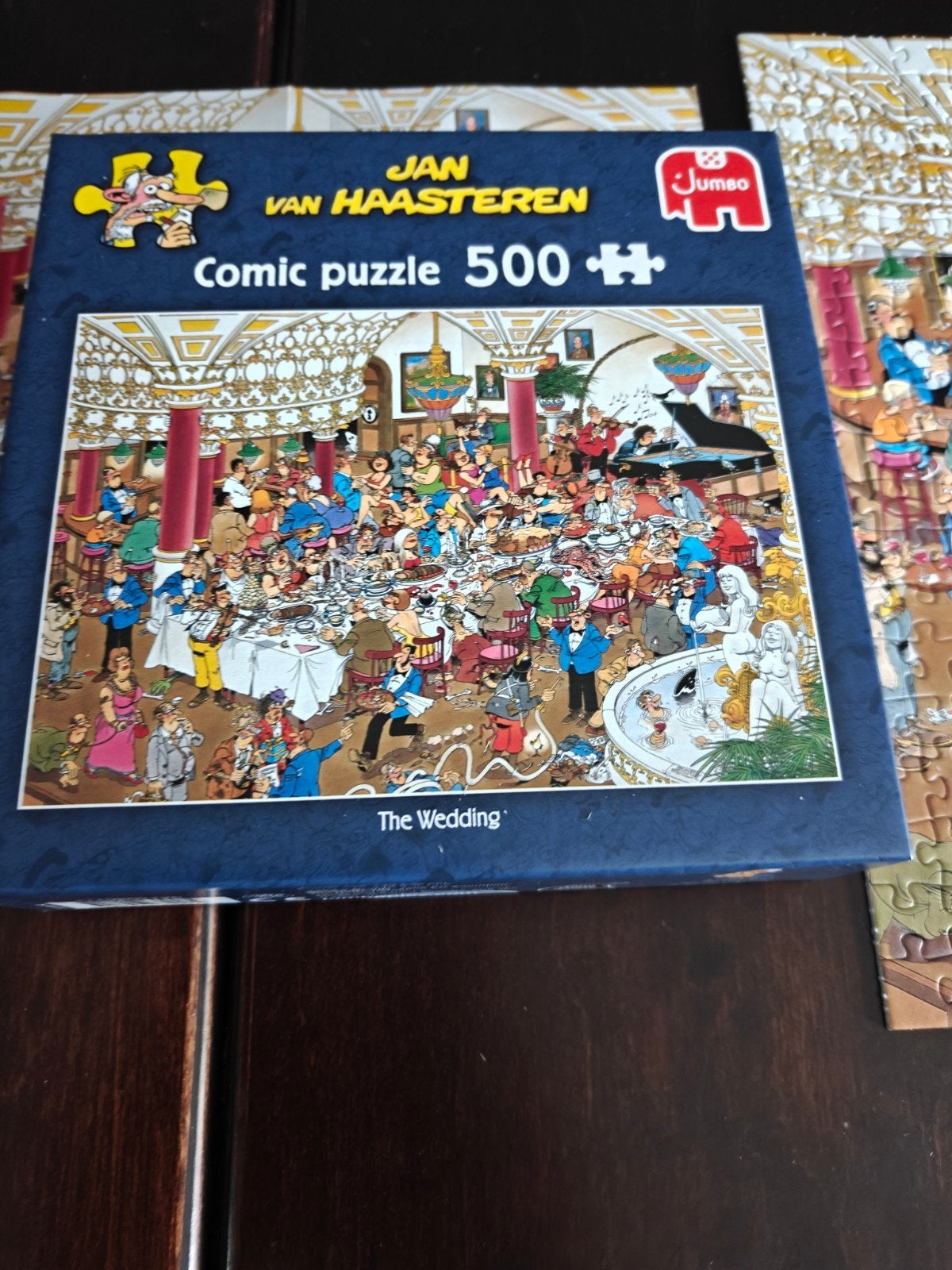 Jan van Haasteren 'The Wedding' 500 stukjes puzzel, Hobby en Vrije tijd, Denksport en Puzzels, Ophalen of Verzenden, 500 t/m 1500 stukjes