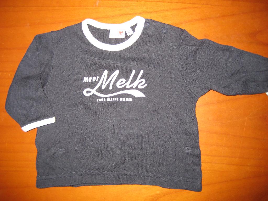 Donkerblauw shirt, 62, Prenatal (232), Kinderen en Baby's, Babykleding | Maat 62, Ophalen of Verzenden, Zo goed als nieuw, Jongetje