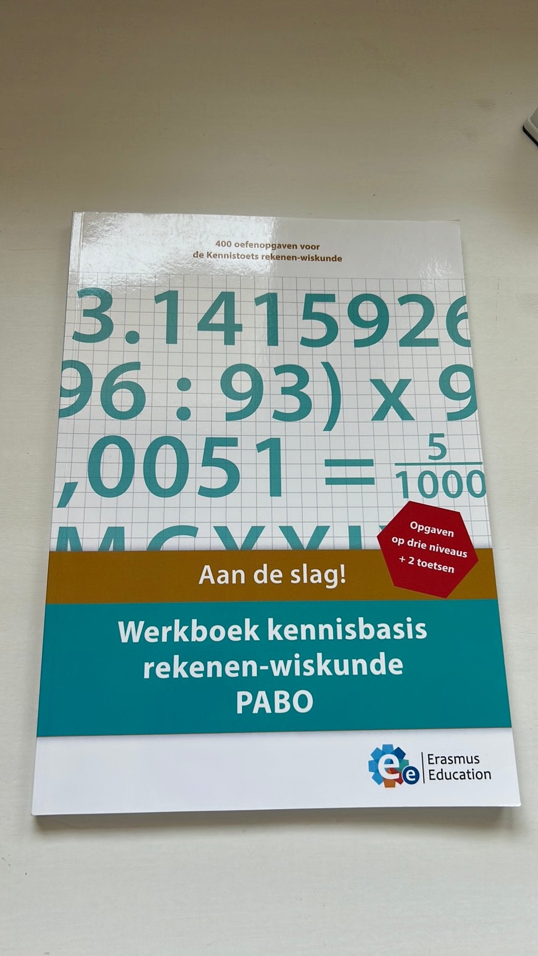 E. Kloet - Werkboek kennisbasis rekenen-wiskunde PABO, Economie, Ophalen of Verzenden, Overige niveaus, Nieuw