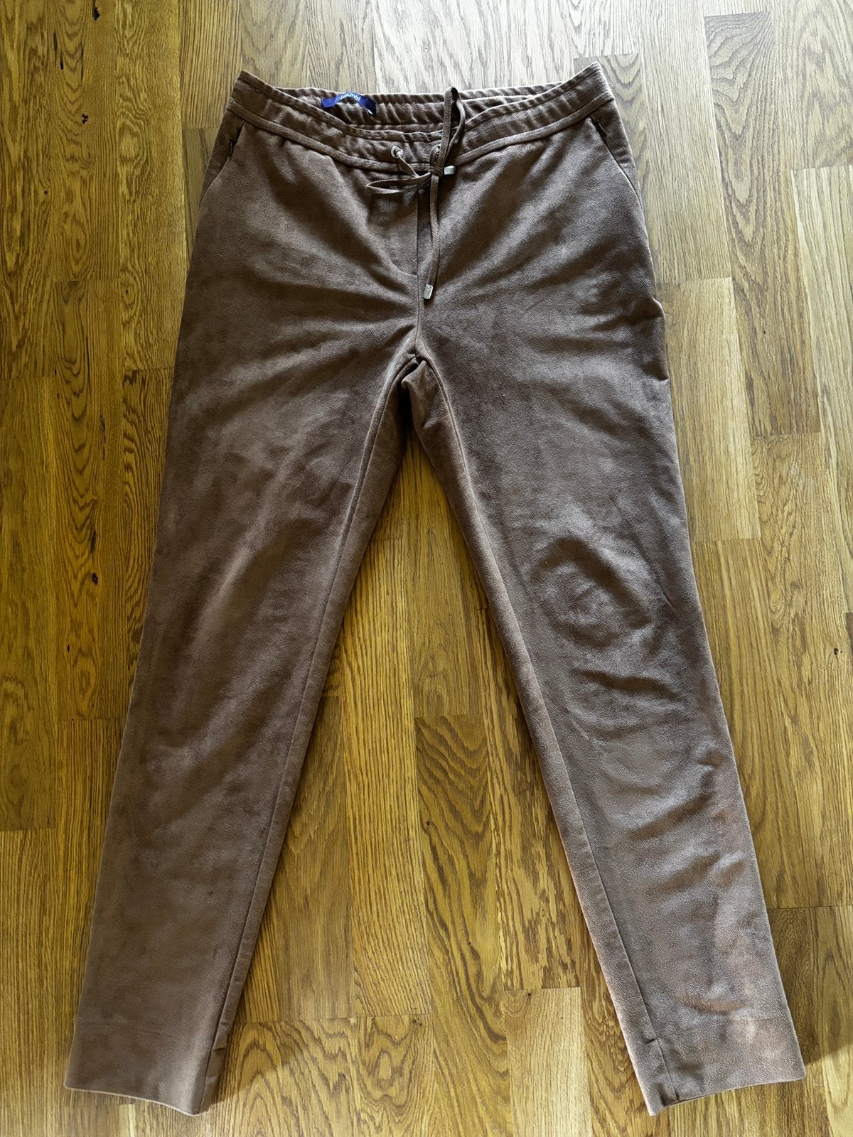 Laurel suede look broek S, Kleding | Dames, Bruin, Ophalen of Verzenden, Zo goed als nieuw, Maat 36 (S)