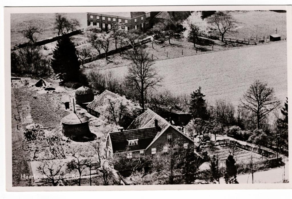 Haarlo  (O). Fotokaart van Boerderij Kuenen., Verzamelen, Ophalen of Verzenden, 1940 tot 1960, Ongelopen, Noord-Brabant