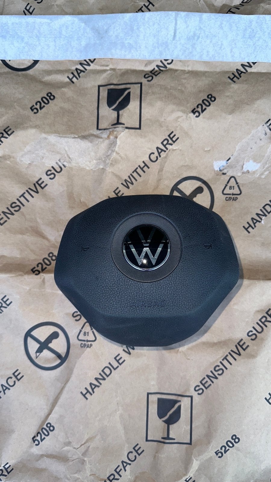 VW AIRBAG STUUR GOLF 8 TIGUAN ARTEON STUURWIEL STUURAIRBAG, Ophalen, Nieuw