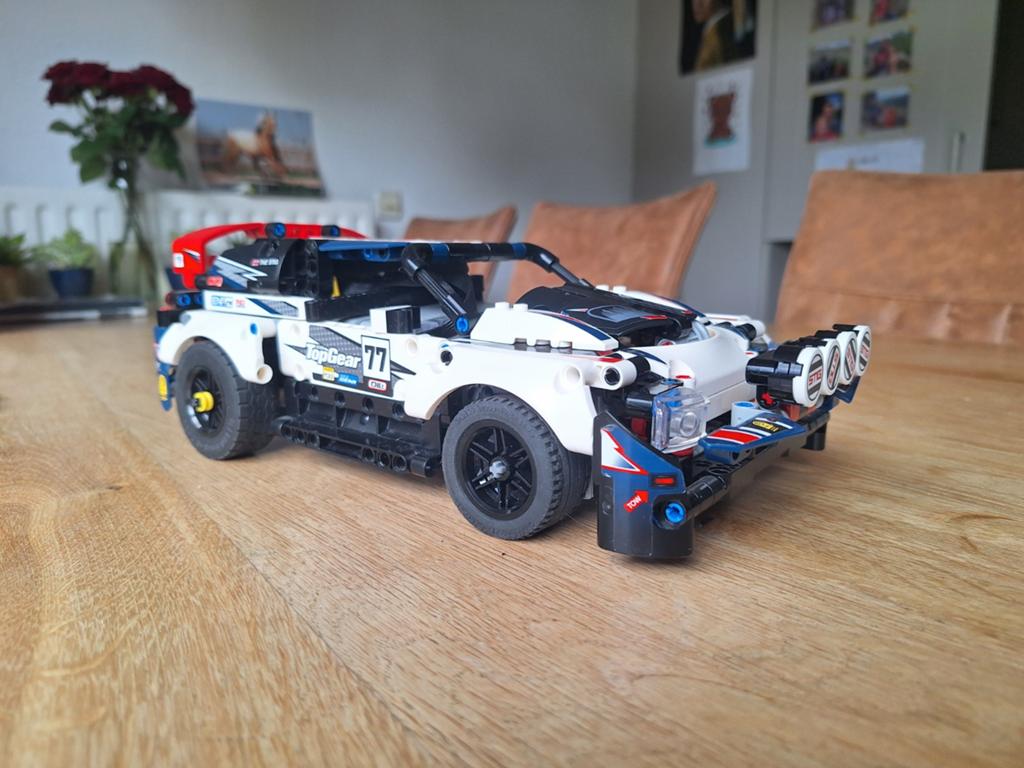 LEGO Technic 42109 Top Gear Rally Auto - App Bestuurbaar, Ophalen of Verzenden, Zo goed als nieuw