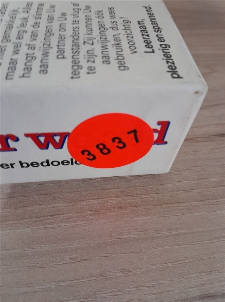 Stop ander woord - s3837, Hobby en Vrije tijd, Gezelschapsspellen | Bordspellen, Verzenden, Zo goed als nieuw