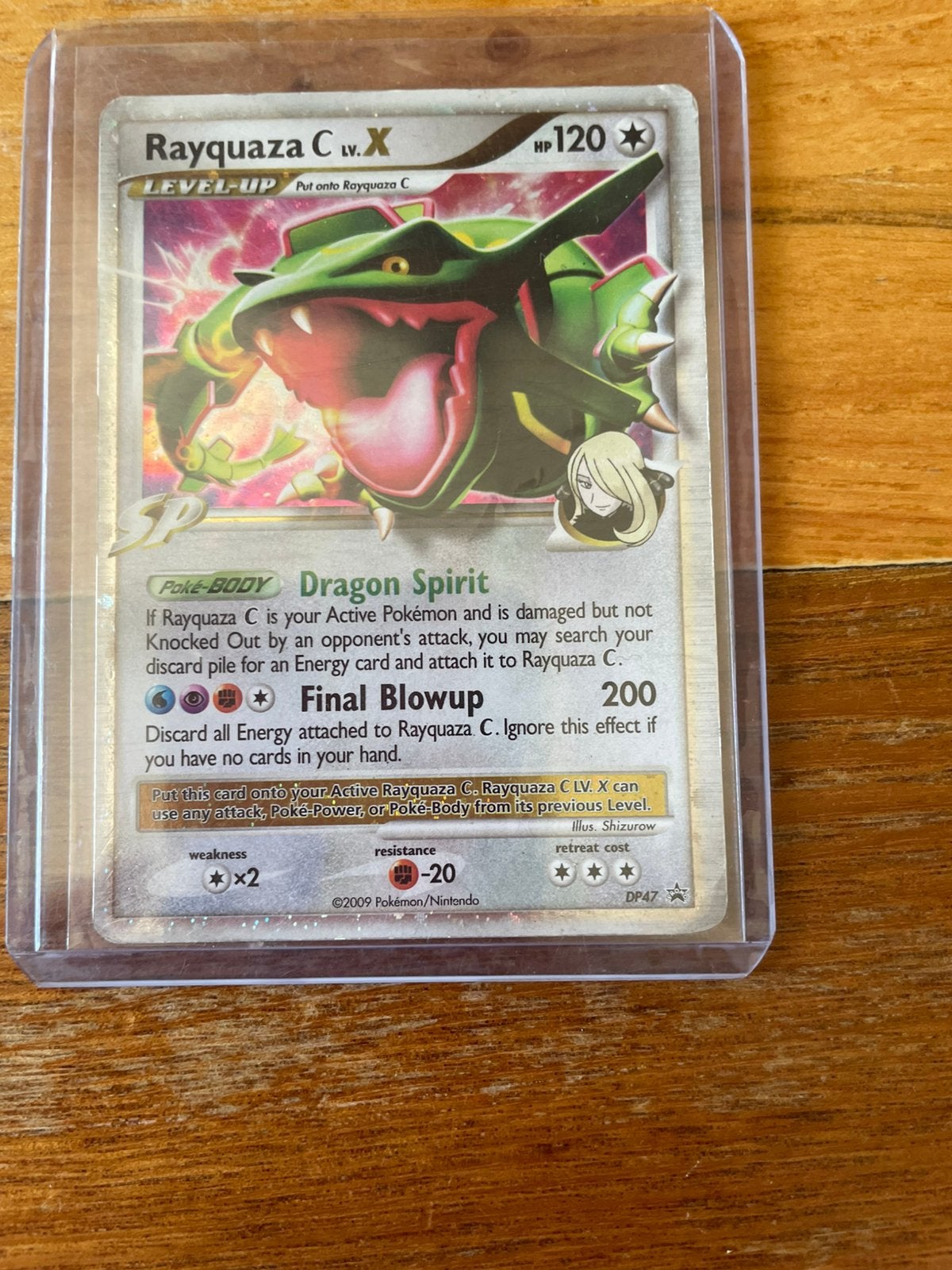 Rayquaza C lv.X, Ophalen of Verzenden, Gebruikt, Losse kaart, Foil