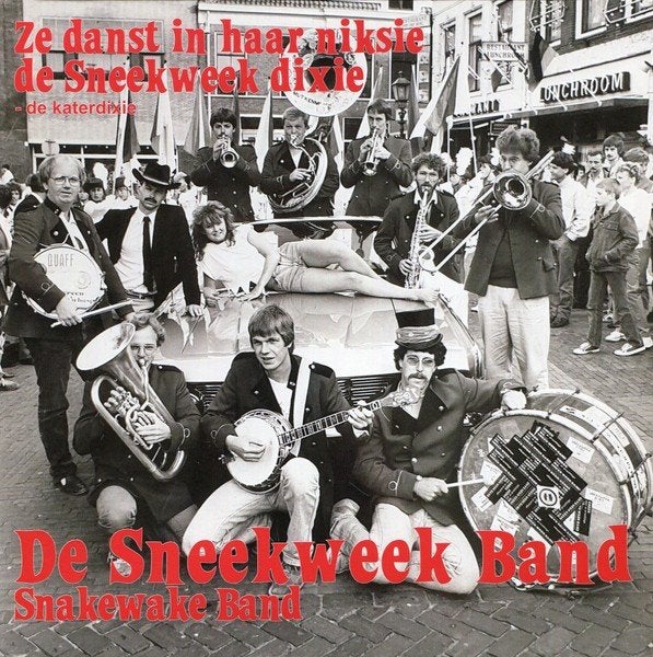 Nieuwpersing vinylsingle sneekweek band '23 gezocht, Ophalen of Verzenden, Zo goed als nieuw, Overige formaten, Levenslied of Smartlap