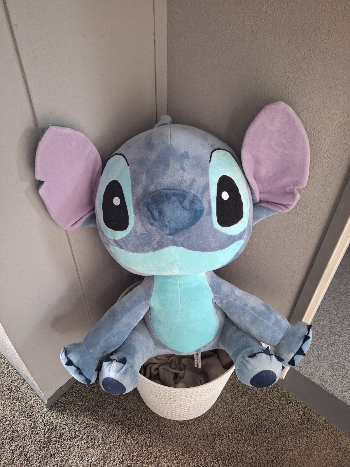 Grote Disney Stitch Knuffel - Zo goed als nieuw, Ophalen, Disney, Disney, Overige typen
