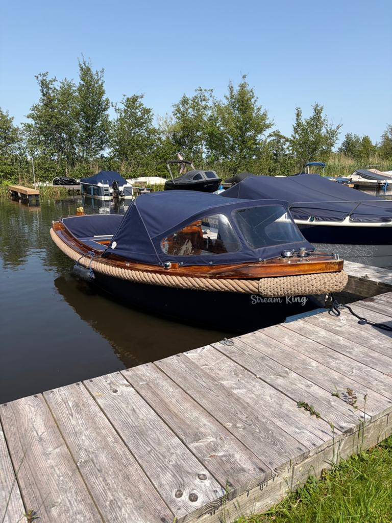 Te koop: unieke polyester sloep 5.40 vaarklaar!, Watersport en Boten, Ophalen, Zo goed als nieuw