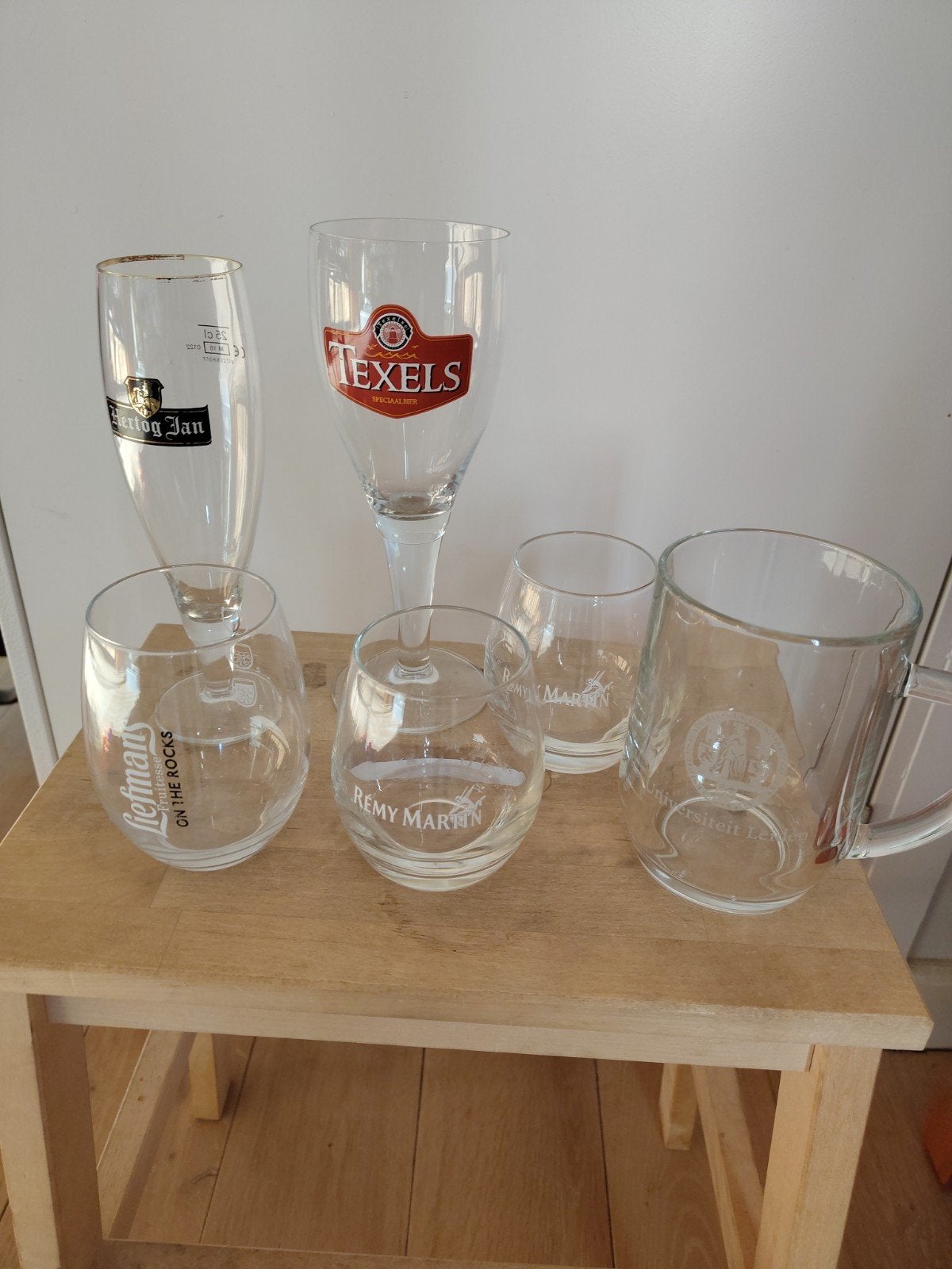 Diverse glazen, Ophalen, Overige merken, Glas, Overige typen