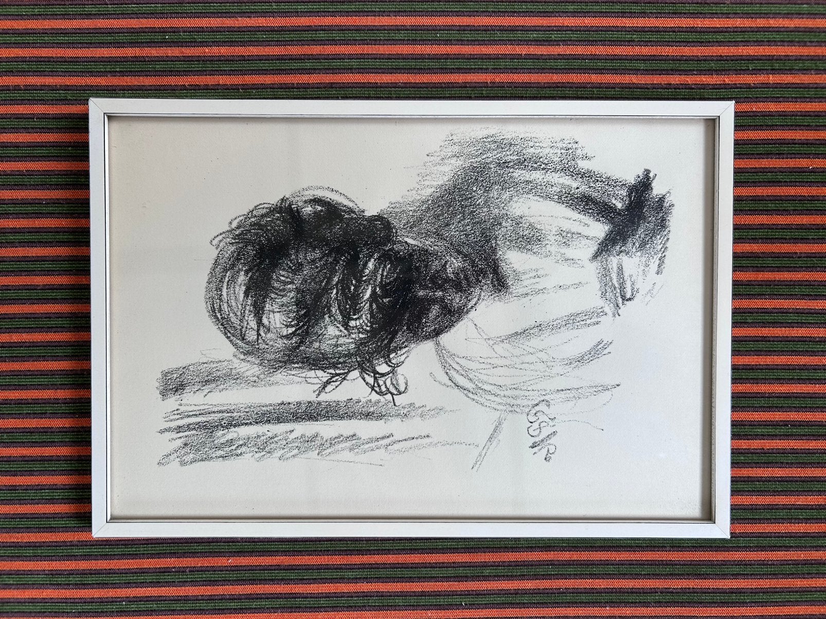 Houtskool tekening, Verzenden