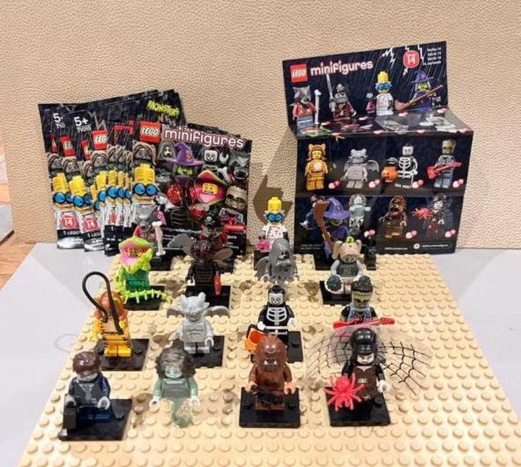 Complete LEGO set 71010 Halloween Monsters, Ophalen of Verzenden, Zo goed als nieuw