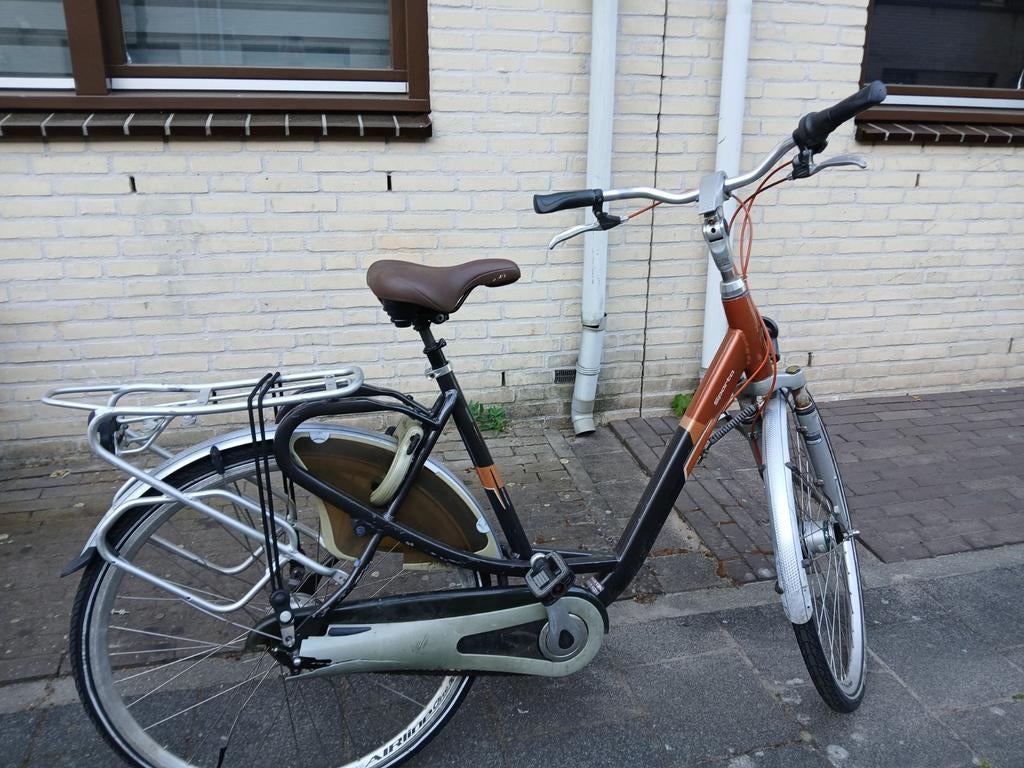 Damesfiets met lage instap en versnellingen, Ophalen of Verzenden, Gebruikt, Versnellingen