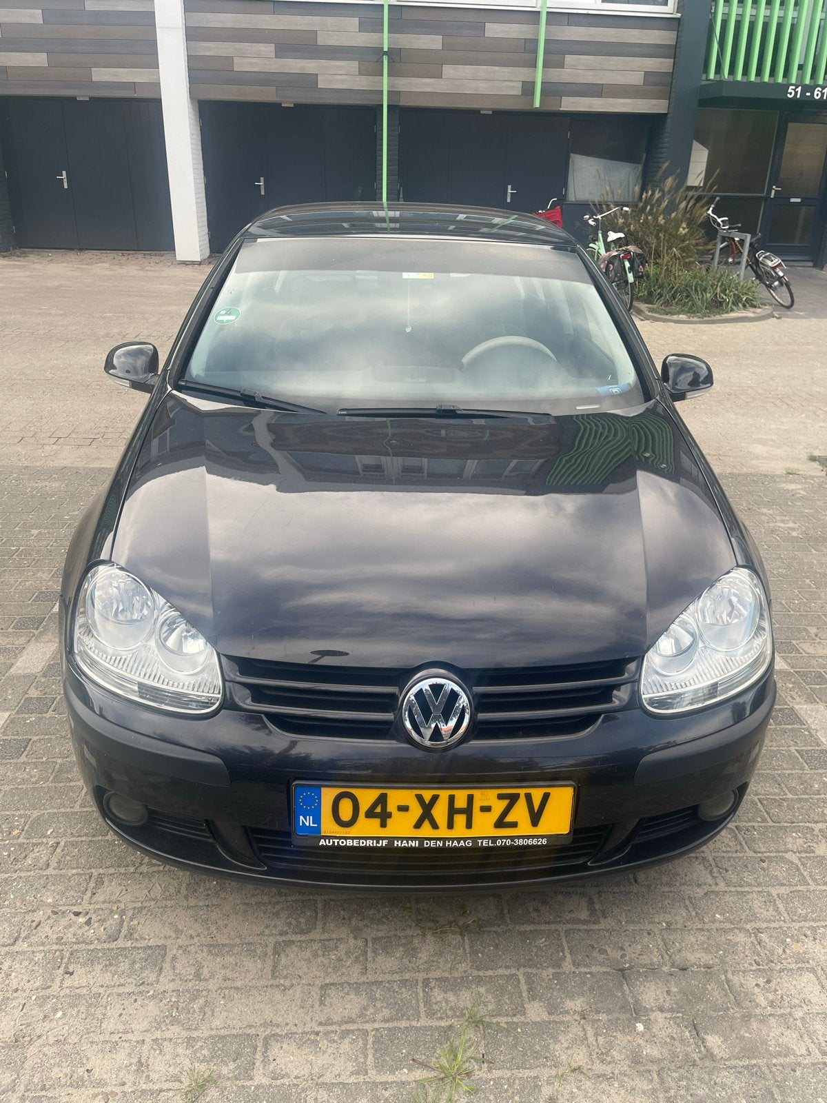 Volkswagen Golf 1.6 16V FSI 85KW AUT 2007 Zwart, Auto-onderdelen, Ophalen, Volkswagen, Bumper
