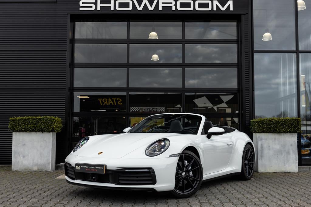 Porsche 911 Cabrio 992 3.0 Carrera, 385 PK, Approved, BTW, S, Automaat, Achterwielaandrijving, Gebruikt, Cabriolet