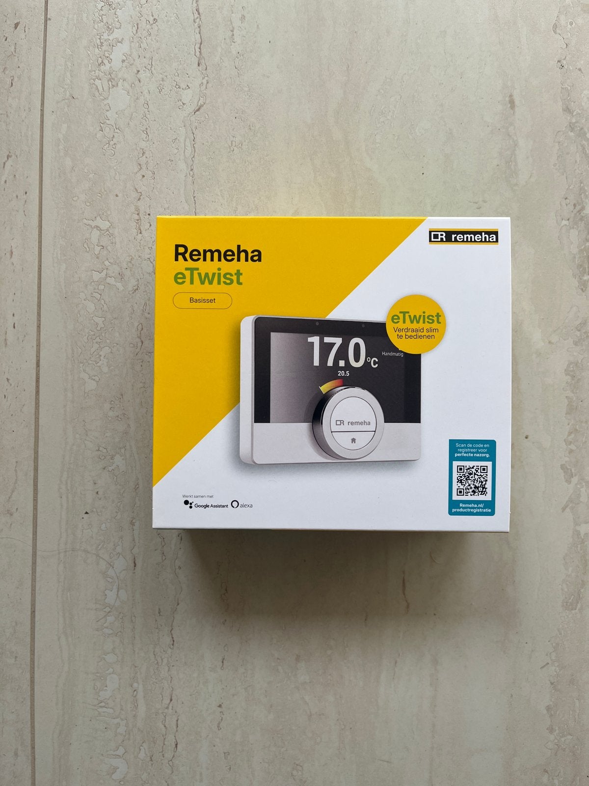 Nieuwe Remeha eTwist slimme thermostaat (ongeopend), Ophalen of Verzenden, Nieuw, Thermostaat