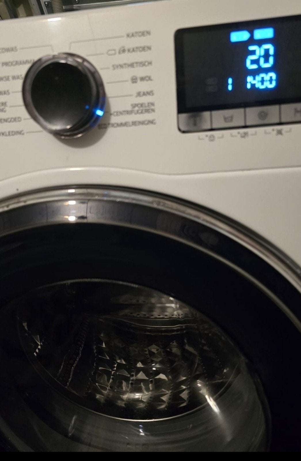 Samsung Wasmachine 9.0kg EcoBubble - Zo goed als nieuw, 1200 tot 1600 toeren, 8 tot 10 kg, Ophalen of Verzenden, Zo goed als nieuw