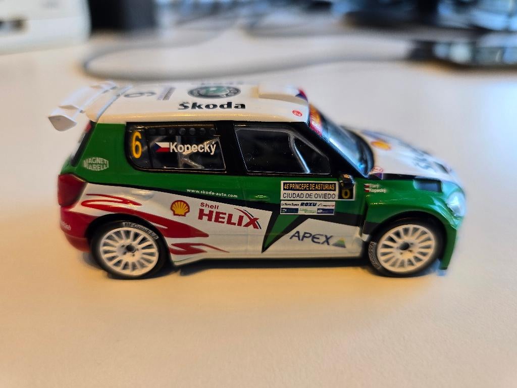 Skoda Fabia S2000 nr 6 1/43, Hobby en Vrije tijd, Modelauto's | 1:43, Ophalen of Verzenden, Gebruikt, Auto, Overige merken