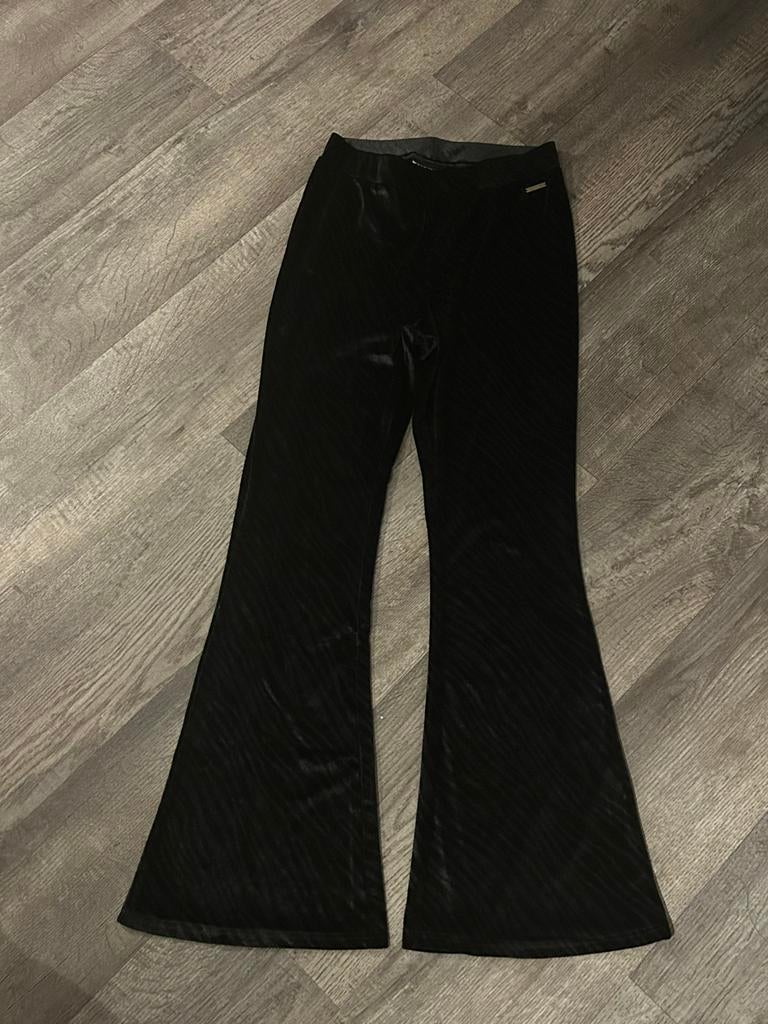 Colourful Rebel flared pants blauw luipaard, maat M, Maat 38/40 (M), Blauw, Nieuw, Ophalen of Verzenden