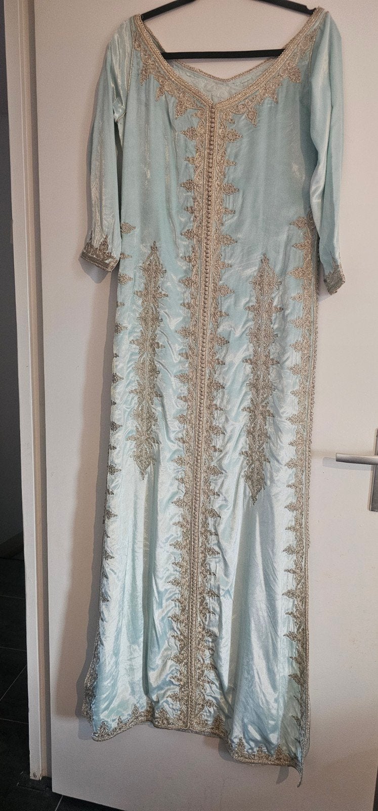 Elegante Kaftan - Eenmaal Gedragen - Maat S, Kleding | Dames, Gelegenheidskleding, Zo goed als nieuw, Overige typen, Maat 36 (S)