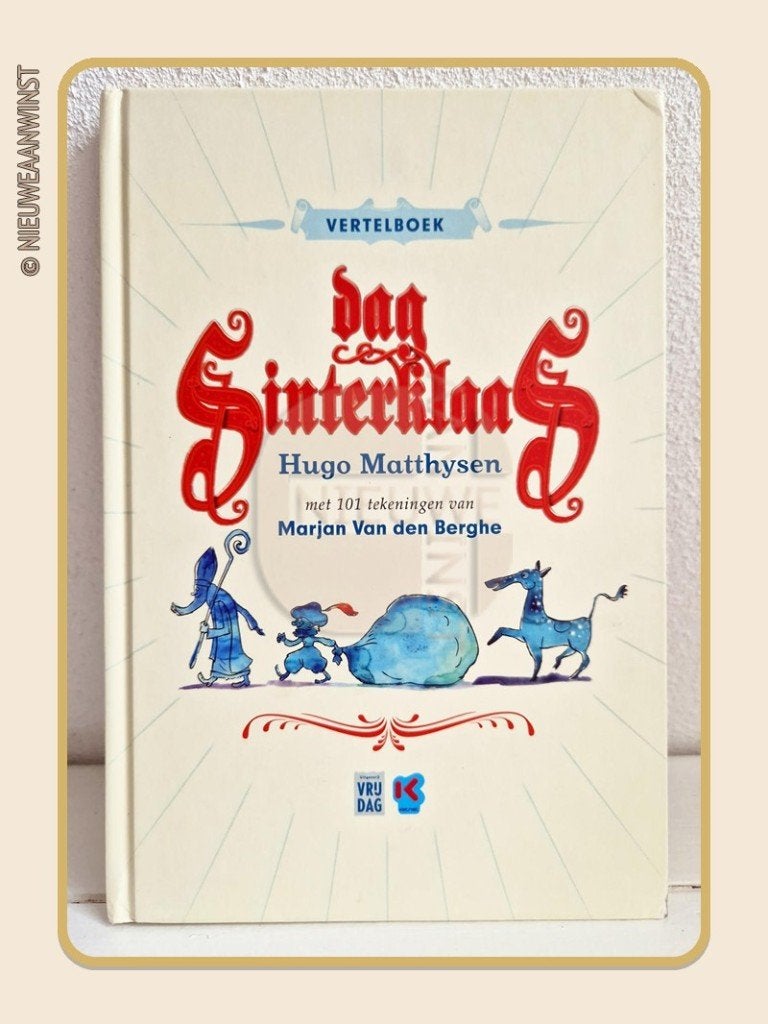 Vertelboek Deel 1 + 2 Dag Sinterklaas Ketnet - Bart Peeters, Verzenden, Zo goed als nieuw