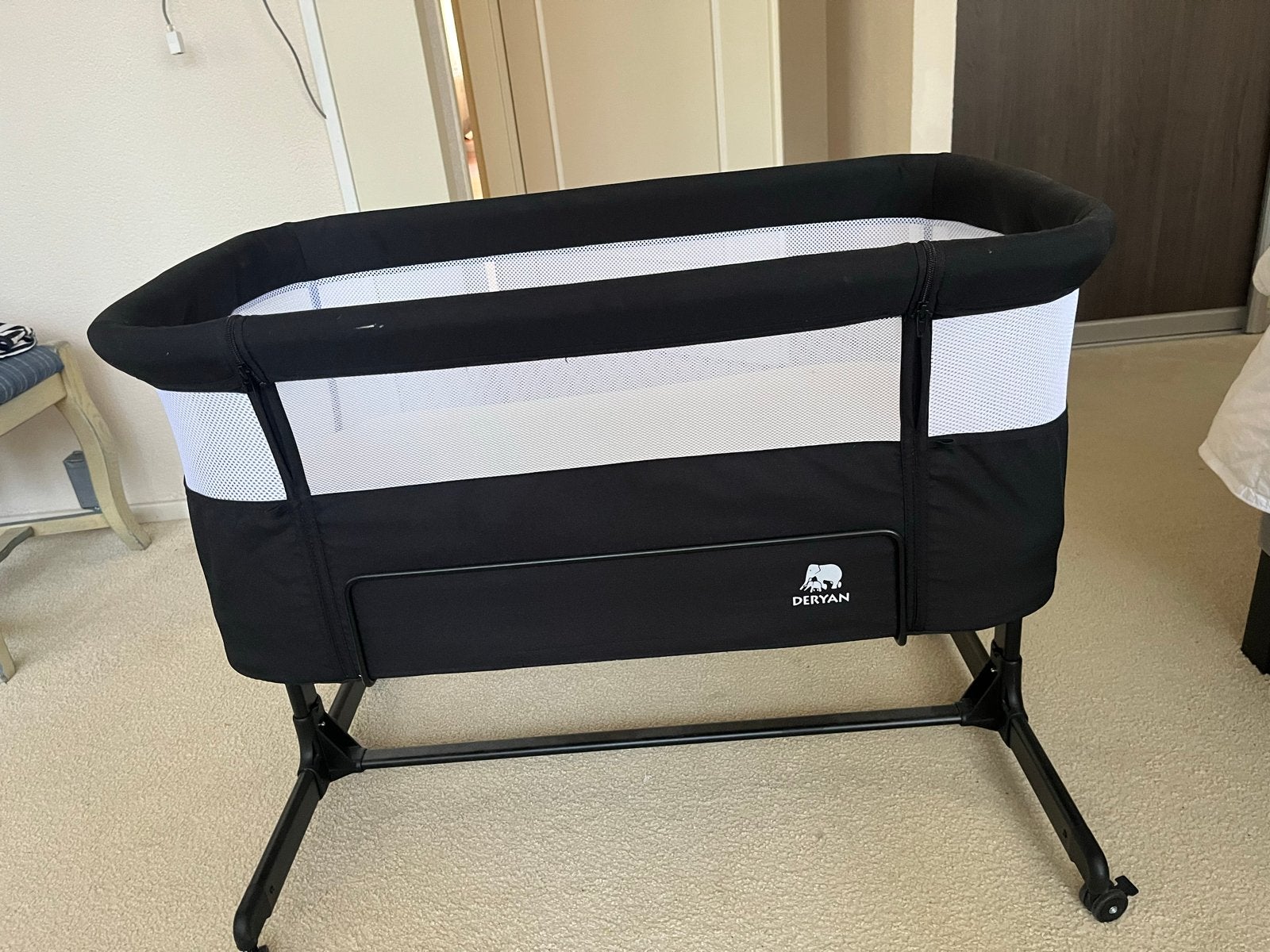 Deryan Co-Sleeper, Kinderen en Baby's, Babywiegjes en Ledikanten, Ophalen, Zo goed als nieuw, Wieg