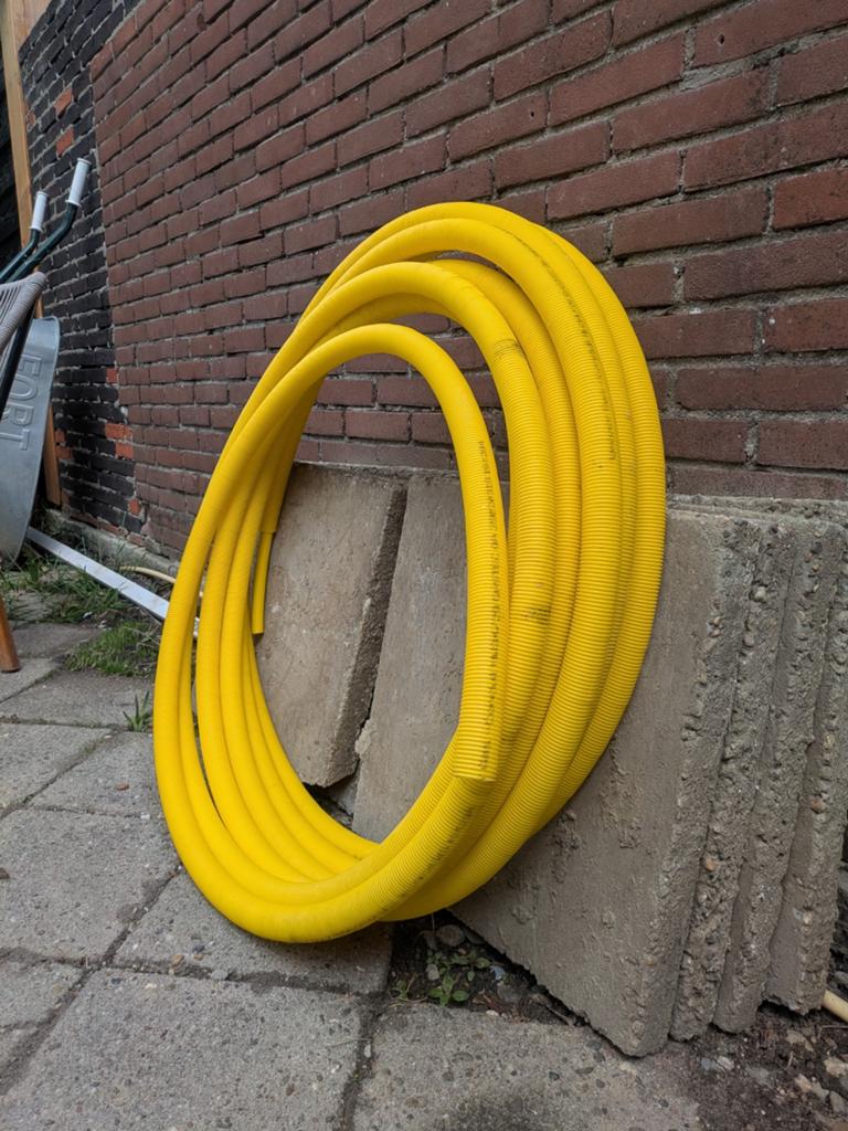 Uponor 20 gasleiding - 15,5 meter, 6 meter of meer, Overige typen, Aluminium, Zo goed als nieuw