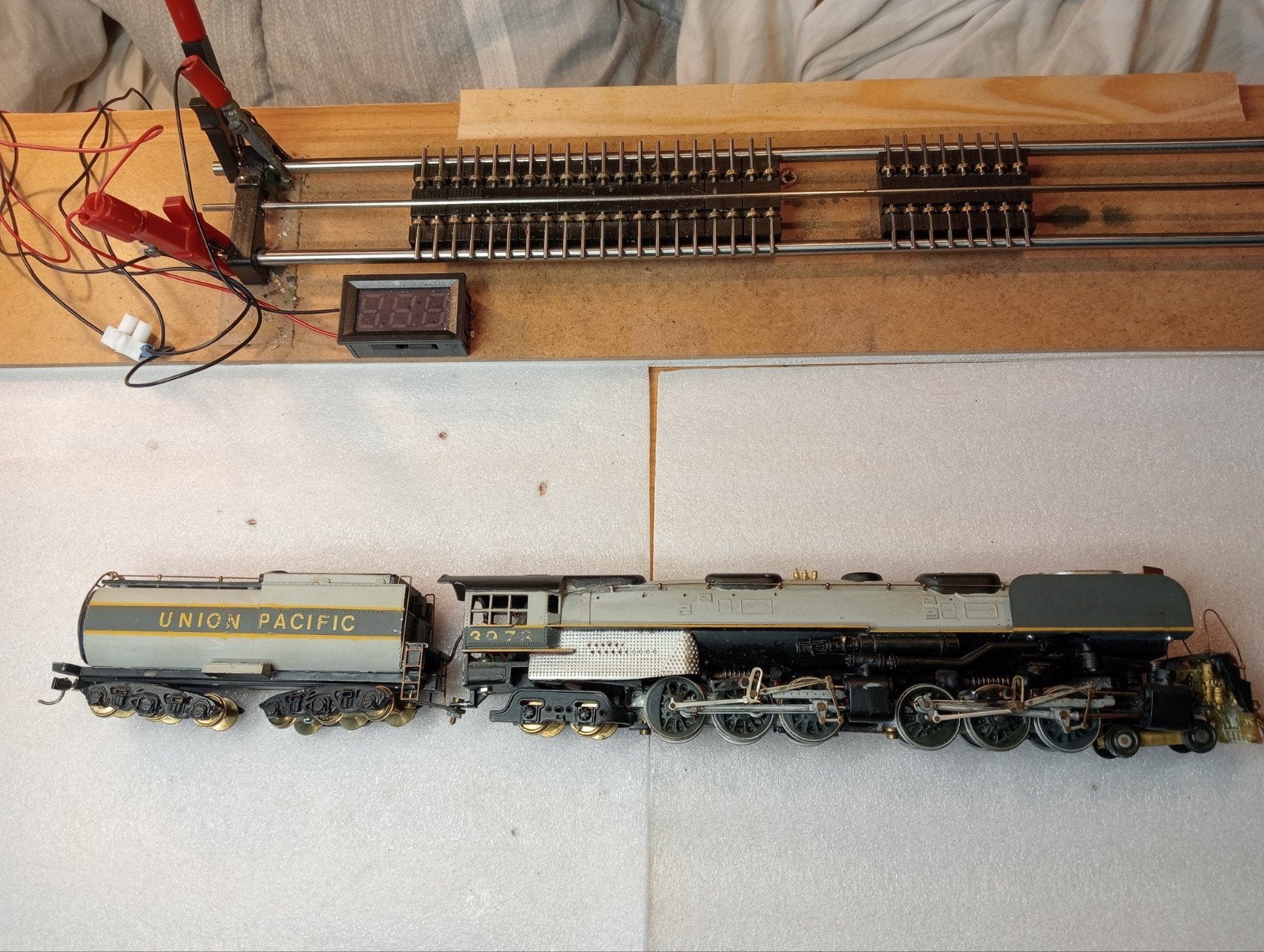 union pacific bigboy 3978 Zware metalen bouwkit  Japan vidio, Overige merken, Gebruikt, Ophalen of Verzenden, Gelijkstroom